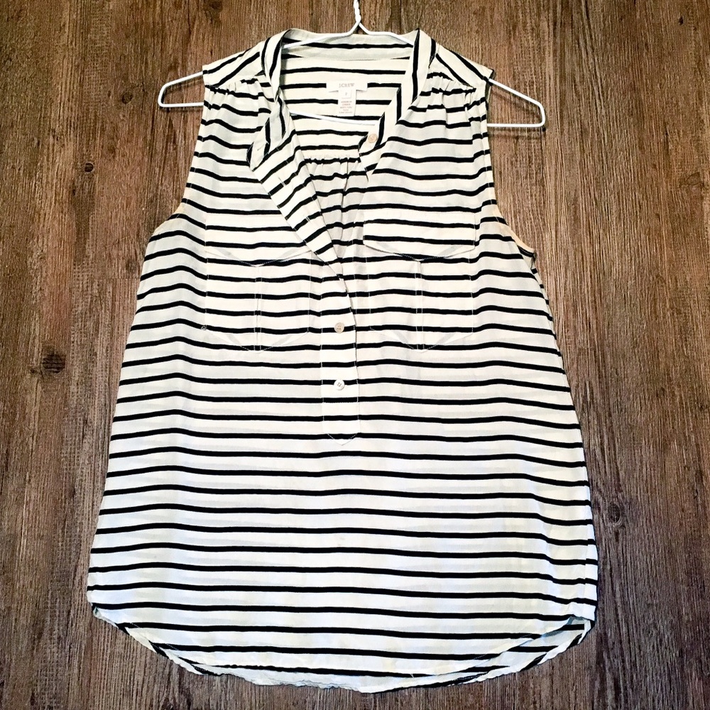 J Crew Button Up Top